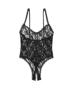 Hanky Panky Racy Open Gusset Keyhole Teddy