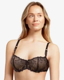 Chantelle Champs Elysees Lace Demi Bra DD+