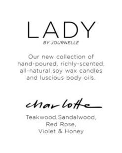 Journelle LADY X Charlotte Candle Top-Sellers