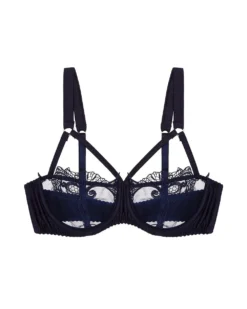 Fleur Of England Midnight Strap Balcony Bra DD+