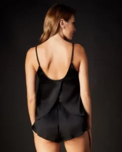 Journelle Chevron Down Icon Celine Open Back Cami