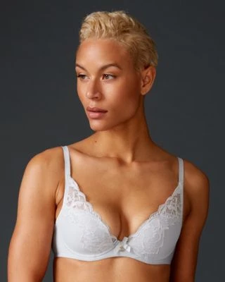 Chantelle DD+ Orangerie Lace Plunge Bra 3 Chantelle DD+ Orangerie Lace Plunge Bra