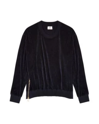 Sundry Velour Side Zip Sweatshirt 5 Sundry Velour Side Zip Sweatshirt