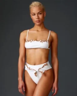 WeWoreWhat Swimwear Leigh Top