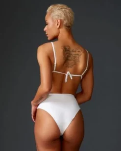 WeWoreWhat Swimwear Leigh Top