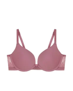 OnGossamer DD+ Sleek Micro Push Up Bra With Lace