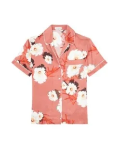 Violet & Wren Desert Bloom Short Sleeve Pyjama Shirt