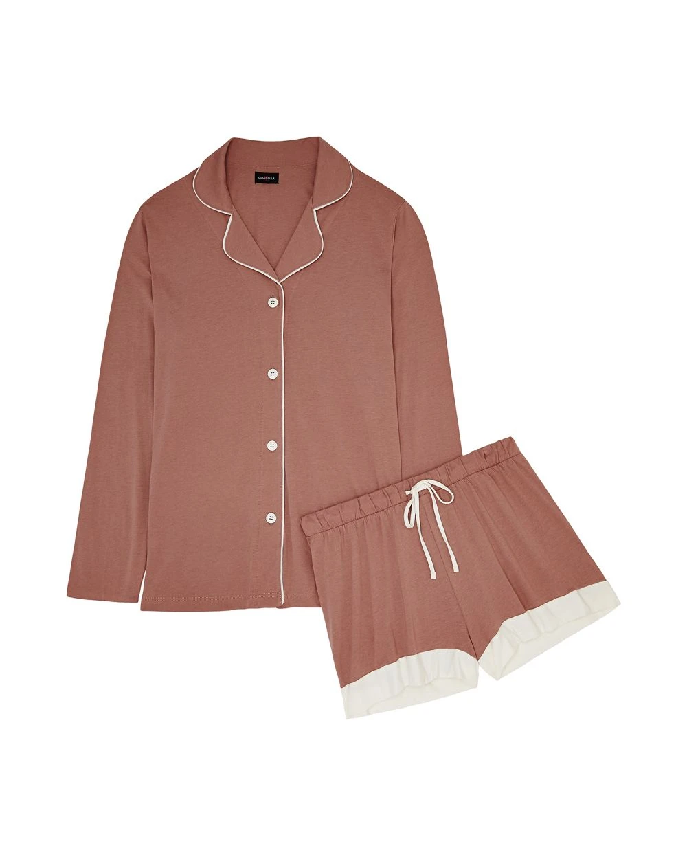 Cosabella Bella Bridal Long Sleeve Top & Boxer Pajama Set Cosabella 5 Cosabella Bella Bridal Long Sleeve Top & Boxer Pajama Set Cosabella