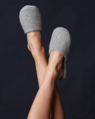Arlotta Socks & Slippers Classic Cashmere Slide 3 Arlotta Socks & Slippers Classic Cashmere Slide