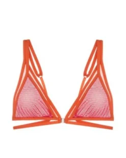 Only Hearts Color Block Whisper Triangle Bralette