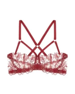 Fleur Of England Marilyn Strap Balcony Bra DD+ 9 Fleur Of England Marilyn Strap Balcony Bra DD+