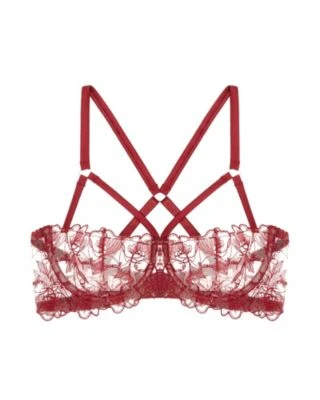 Fleur Of England Marilyn Strap Balcony Bra DD+ 6 Fleur Of England Marilyn Strap Balcony Bra DD+