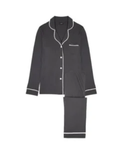 Cosabella Bella Long Sleeve Top & Pant Set Chevron Down Icon