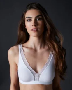 Hanro Bras Cotton Lace Soft Cup Bra