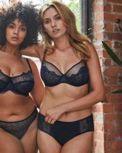 Liberte Bowery Mesh Plunge Bra Bras