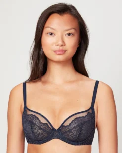 Liberte Bowery Mesh Plunge Bra Bras