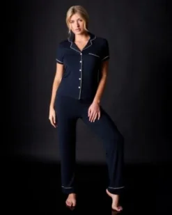 Journelle Lilly Short Sleeve & Pant Pajama Set