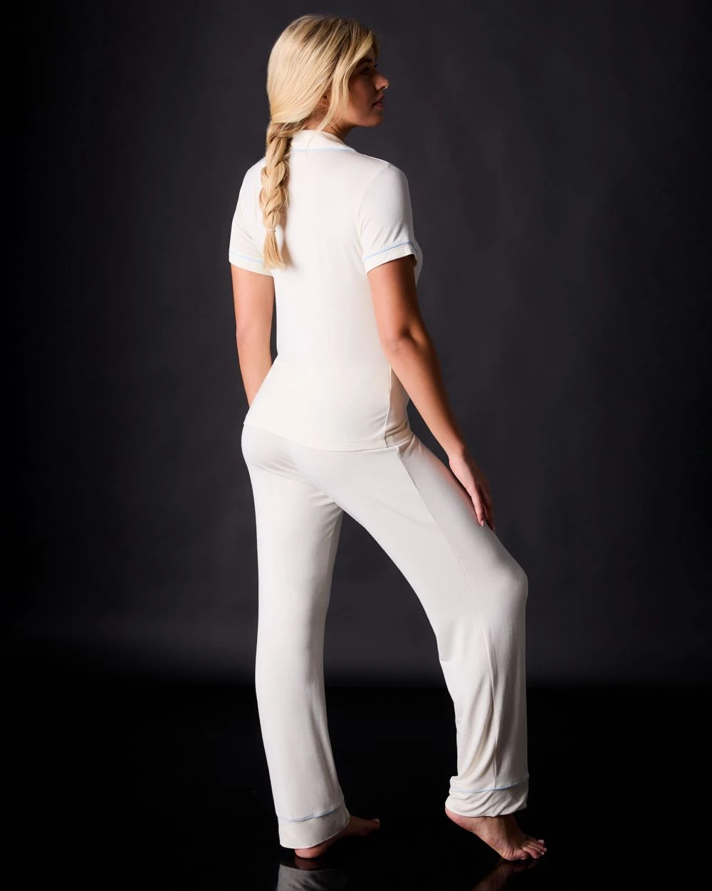 Journelle Chevron Down Icon Lilly Short Sleeve & Pant Pajama Set 5 Journelle Chevron Down Icon Lilly Short Sleeve & Pant Pajama Set