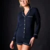 Journelle Lilly Long Sleeve & Short Pajama Set