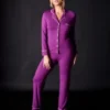 Journelle Lilly Long Sleeve & Pant Pajama Set Chevron Down Icon