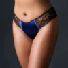 TeAmore Dusk Leavers Lace Brazilian Brief