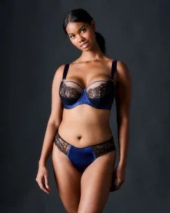 TeAmore Dusk Leavers Lace Brazilian Brief 8 TeAmore Dusk Leavers Lace Brazilian Brief