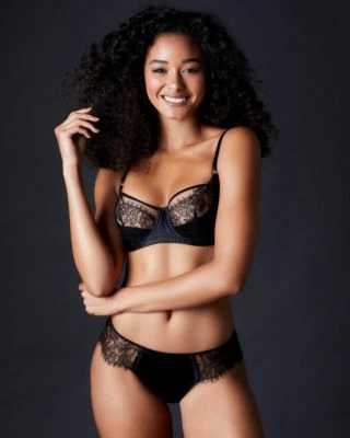 TeAmore Dusk Leavers Lace Brazilian Brief TeAmore 2 TeAmore Dusk Leavers Lace Brazilian Brief TeAmore