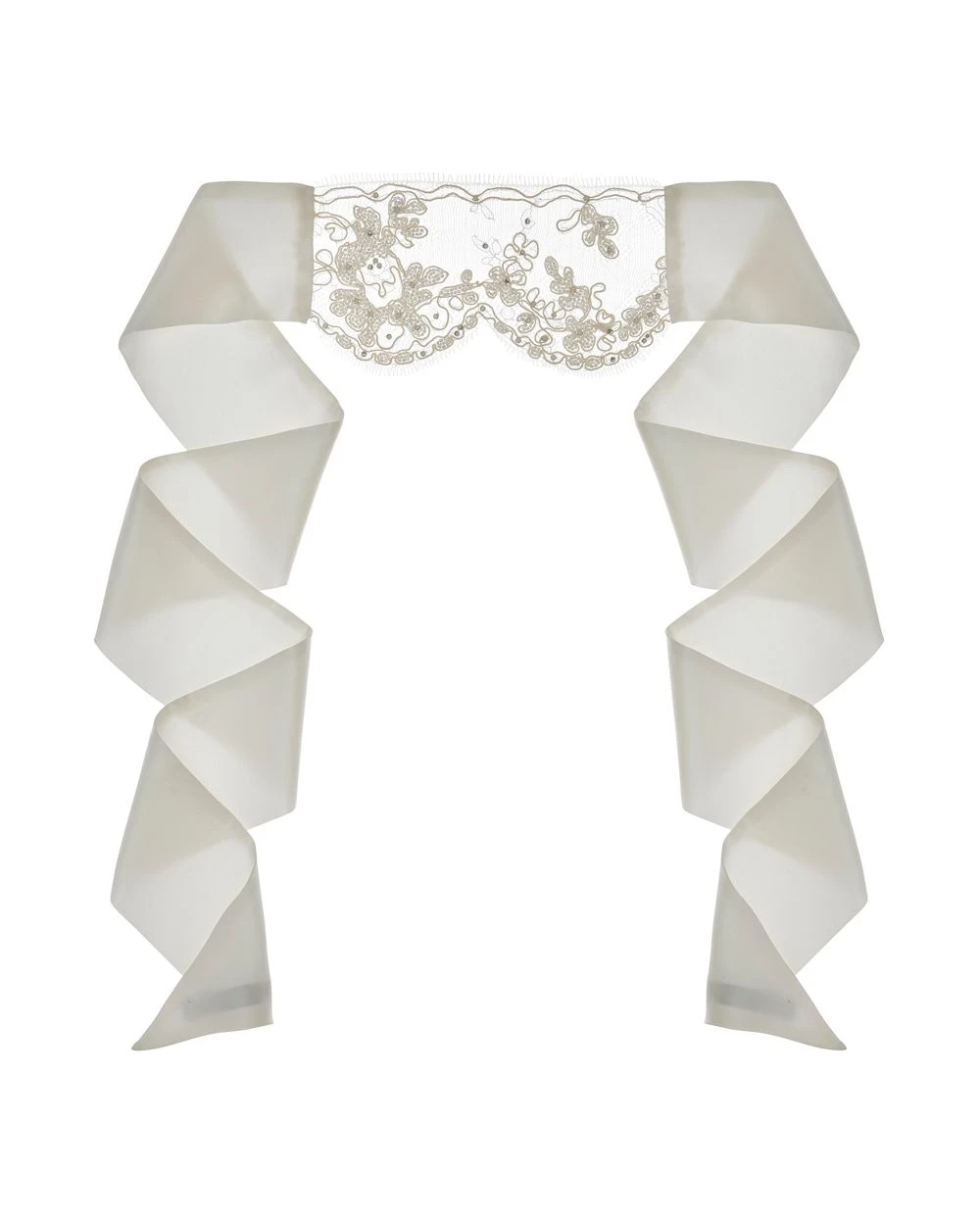 Kiki De Montparnasse Lace Beaded Blindfold 1 Kiki De Montparnasse Lace Beaded Blindfold