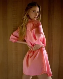 Cosabella X Journelle Charlotte Short Robe