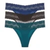 Natori Bliss Perfection One Size Thong 3 Pack