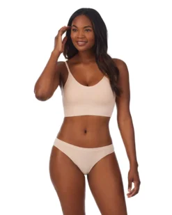 OnGossamer Cabana Cotton Seamless Crop Cami Bralette Bras