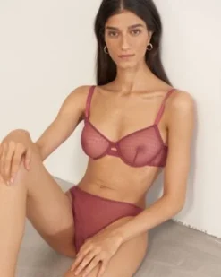 Else Honeycomb Underwired Bra DD+