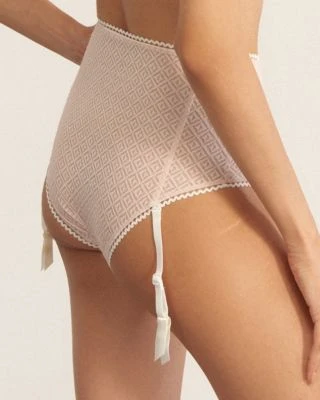 Else Betty High Waisted Brief With Removable Garters Sale 4 Else Betty High Waisted Brief With Removable Garters Sale