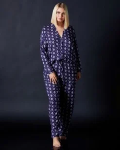Hanro Woven Long Sleeve Pajama Shirt Sale