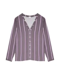 Hanro Woven Long Sleeve Pajama Shirt Sale