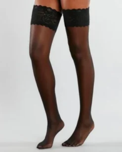 Wolford Satin Touch 20 Stay-Up Hosiery