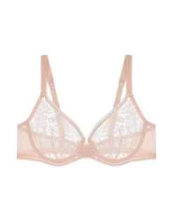 Simone Perele Blanche Plunging Underwire Bra DD+