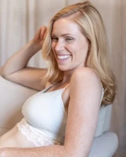 Everviolet Astrid Jersey Pocketed Bralette With Lace Bras