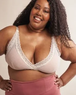 AnaOno Bras Susan Pocketed Lace Wrap Front Bra