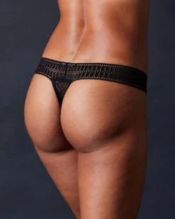 Kiki De Montparnasse Sundial Lace Thong Kiki De Montparnasse