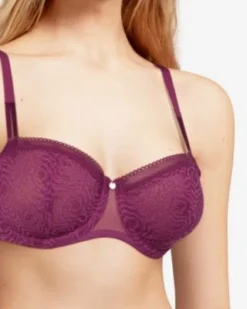 Chantelle C Jolie Lace Unlined Demi Bra