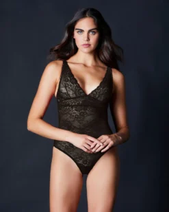 Samantha Chang All Lace Boudoir Bodysuit