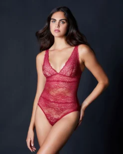 Samantha Chang All Lace Boudoir Bodysuit And More