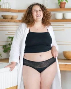 Saalt Underwear Leakproof Lace Hipster