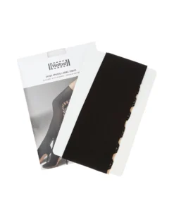 Wolford Sheer Opaque Lacing Tights