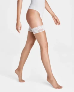 Wolford Nude 8 Lace Stay-Up
