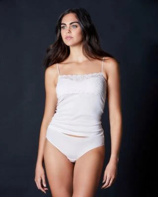 Hanro Sale Luxury Moments Spaghetti Camisole 3 Hanro Sale Luxury Moments Spaghetti Camisole