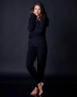 Arlotta Sale Cashmere Hoodie Jacket Front Zipper