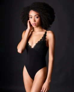 Only Hearts And More So Fine & Eco Rib With Lace Lily Body