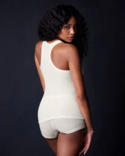 Collezione Privata Fine Rib Racerback Tank